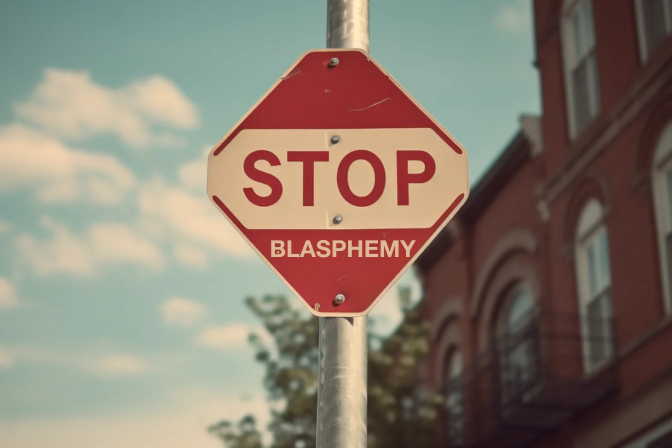 STOP THE BLASPHEMY